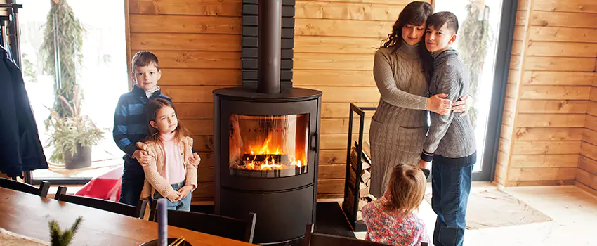 Morso Cast Iron Fireplace Insert Installation in Orinda, California