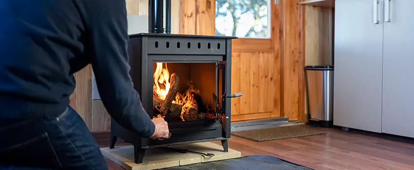 Open Hearth Wood Fireplace Installation in Orinda, CA